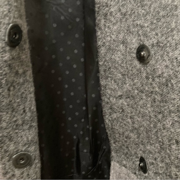 BEBE Women’s Hooded Coat - Gray Size Large - Picture 7 of 14